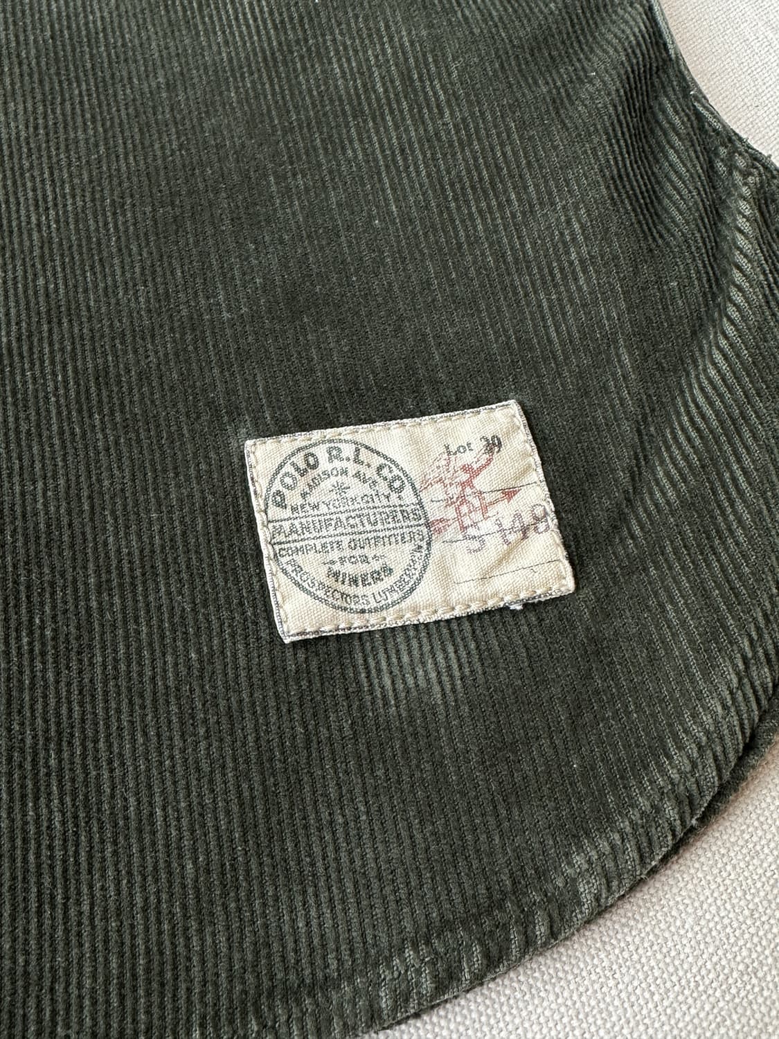 XL 폴로 코듀로이 헌팅 셔츠 상품이미지5