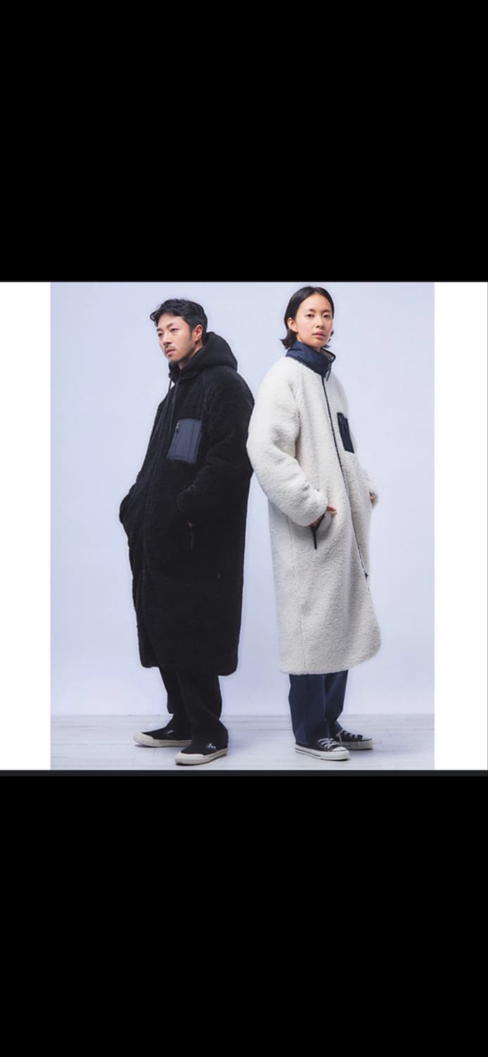 하이드아웃 롱 후리스 자켓 이효리 후리스 상품이미지1