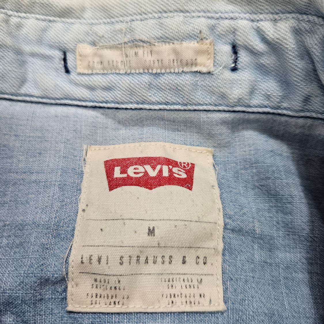 리바이스 웨스턴 셔츠 M 상품이미지4