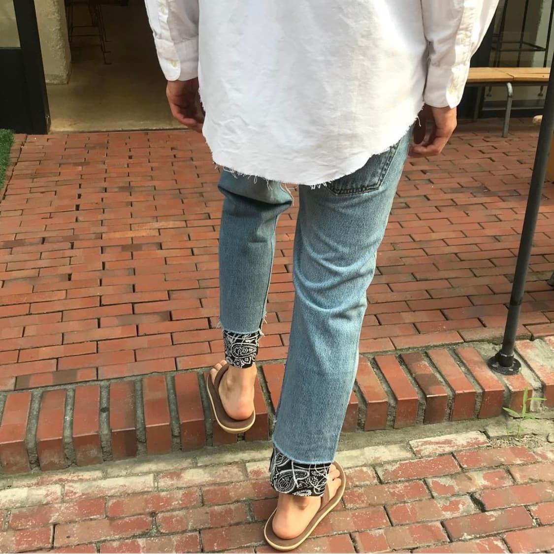 🏷️oldpark 올드팍 리바이스 반다나 데님 상품이미지5