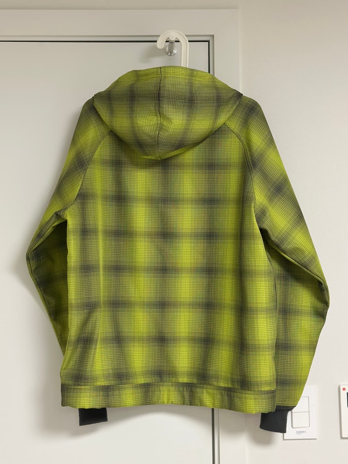 파타고니아 후드집업 체크 M 상품이미지3