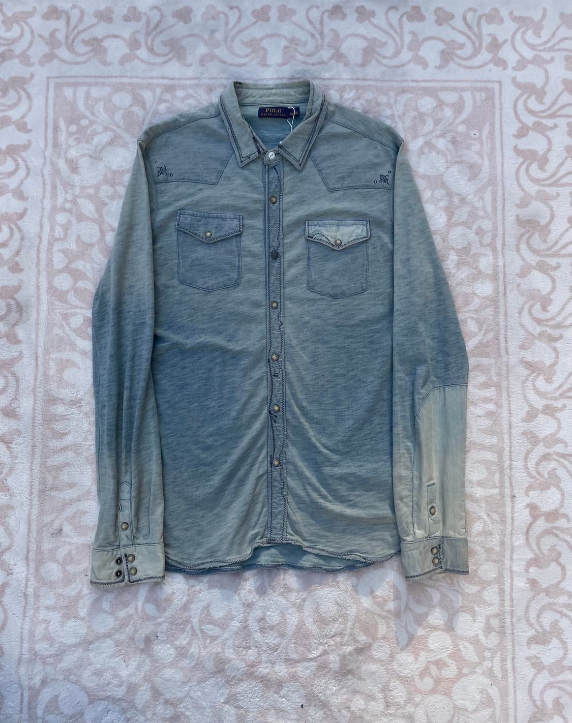 폴로랄프로렌 퍼플라벨 웨스턴 셔츠 상품이미지3