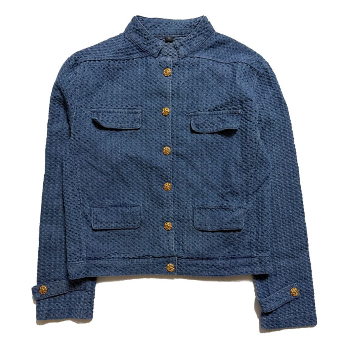 새상품 데님 금장 자켓 상품이미지1