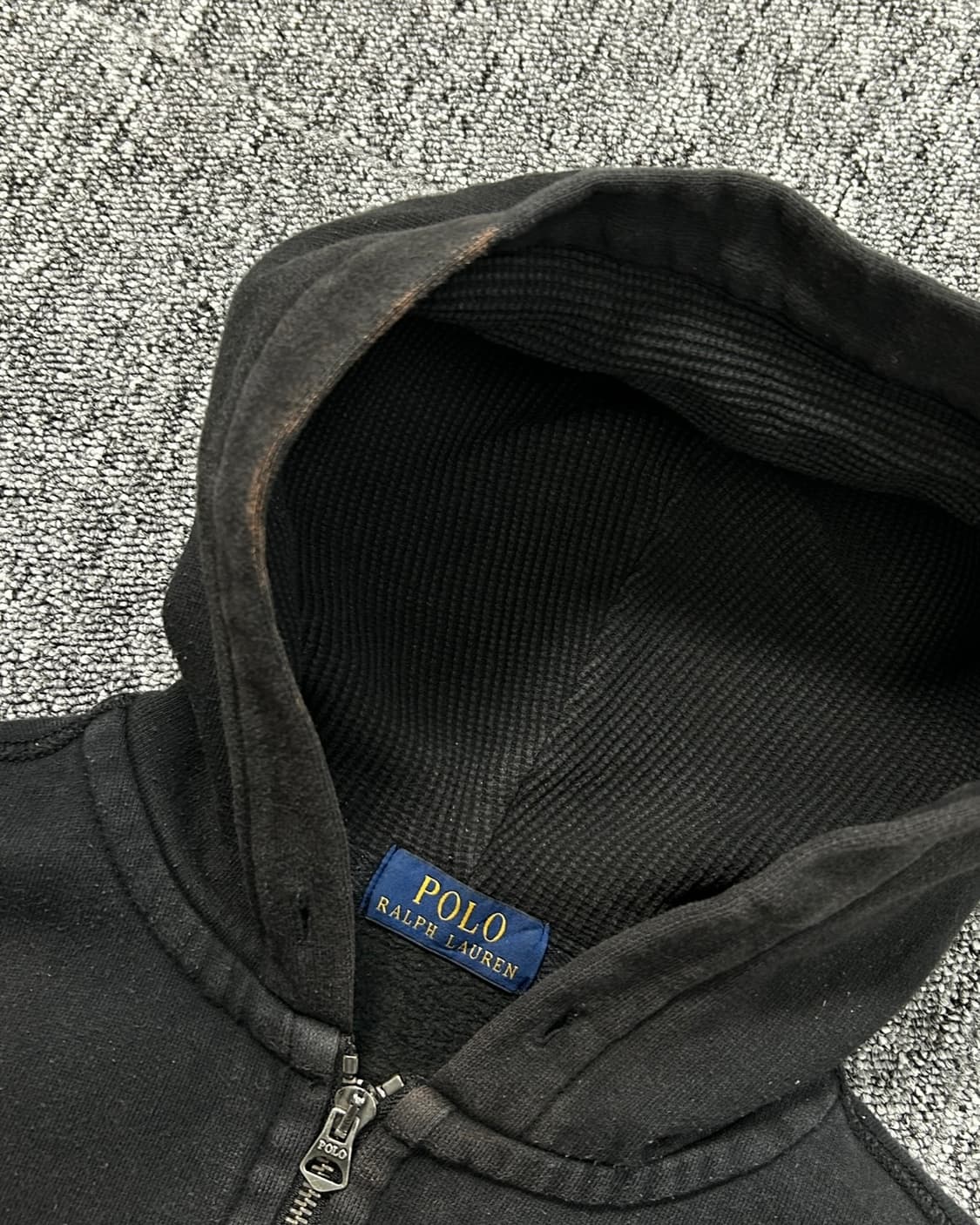폴로 랄프로렌 블랙 워크 후드집업 자켓  상품이미지6