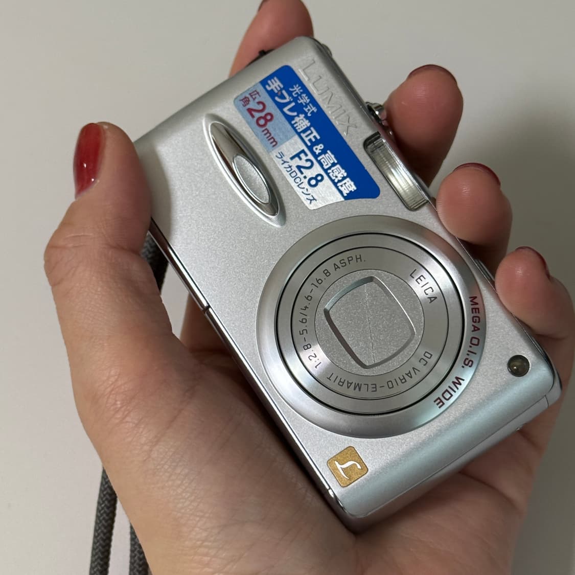 파나소닉 라이카렌즈 루믹스 fx01 빈티지 디카 디지털카메라 실버 상품이미지2