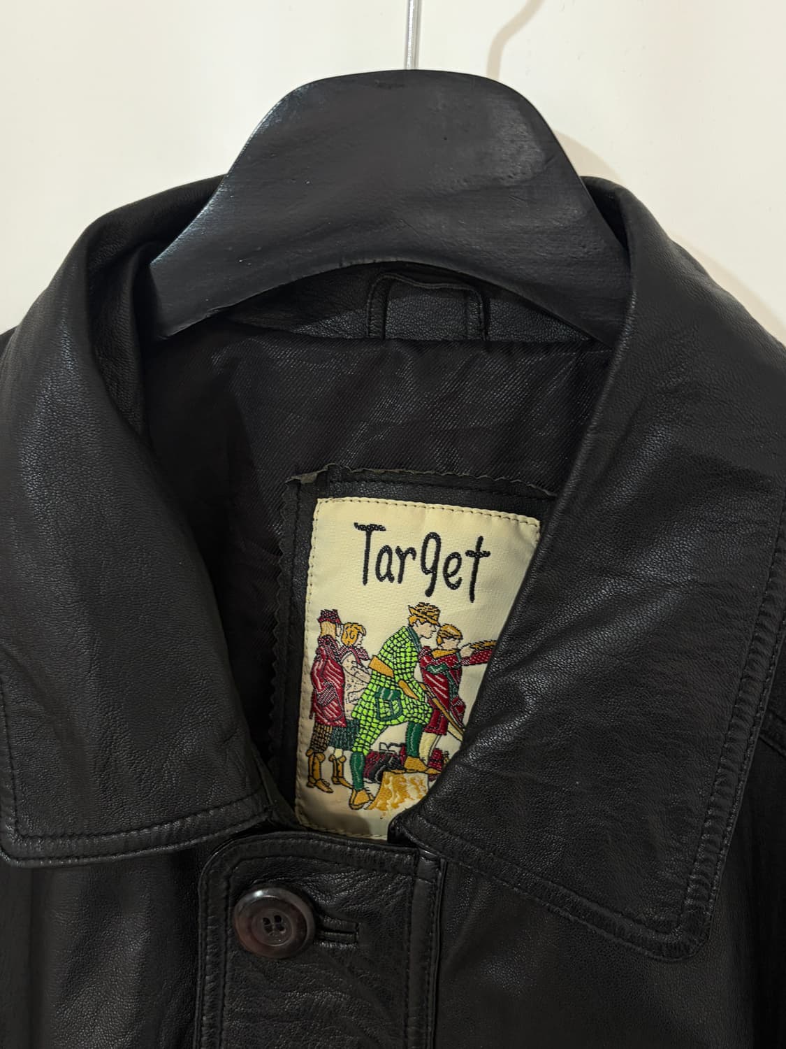  vintage lamb leather car coat  상품이미지6