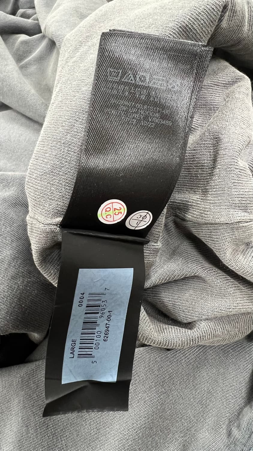 (새상품)이지갭 후드집업 포에틱그레이 L 상품이미지4