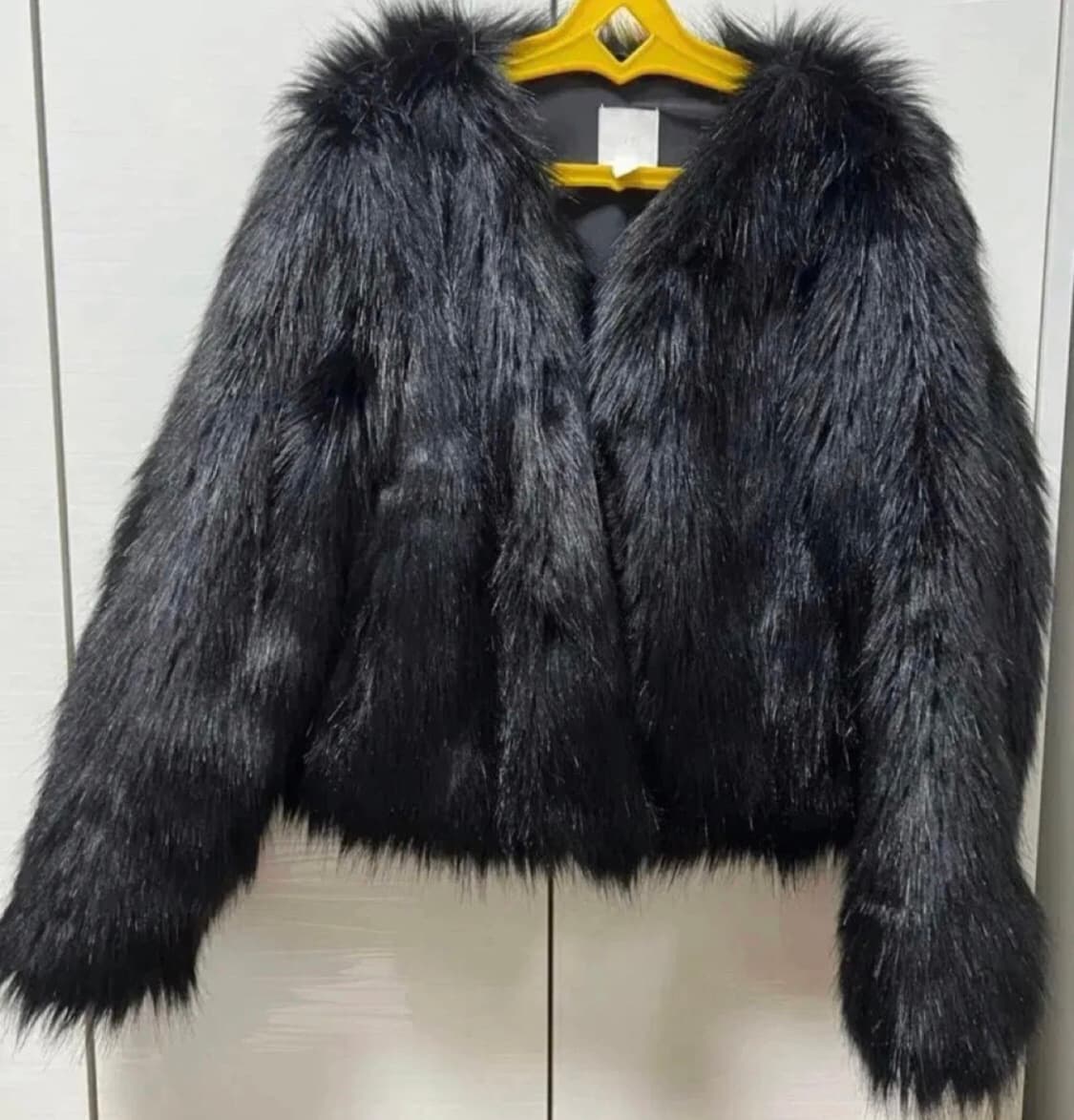 (오늘만급처)h&m 에첸엠 여성 퍼자켓 M 상품이미지1