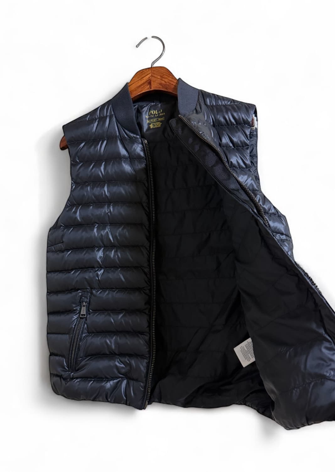 ➕폴로 랄프로렌 경량 패딩조끼 (블랙) 상품이미지4