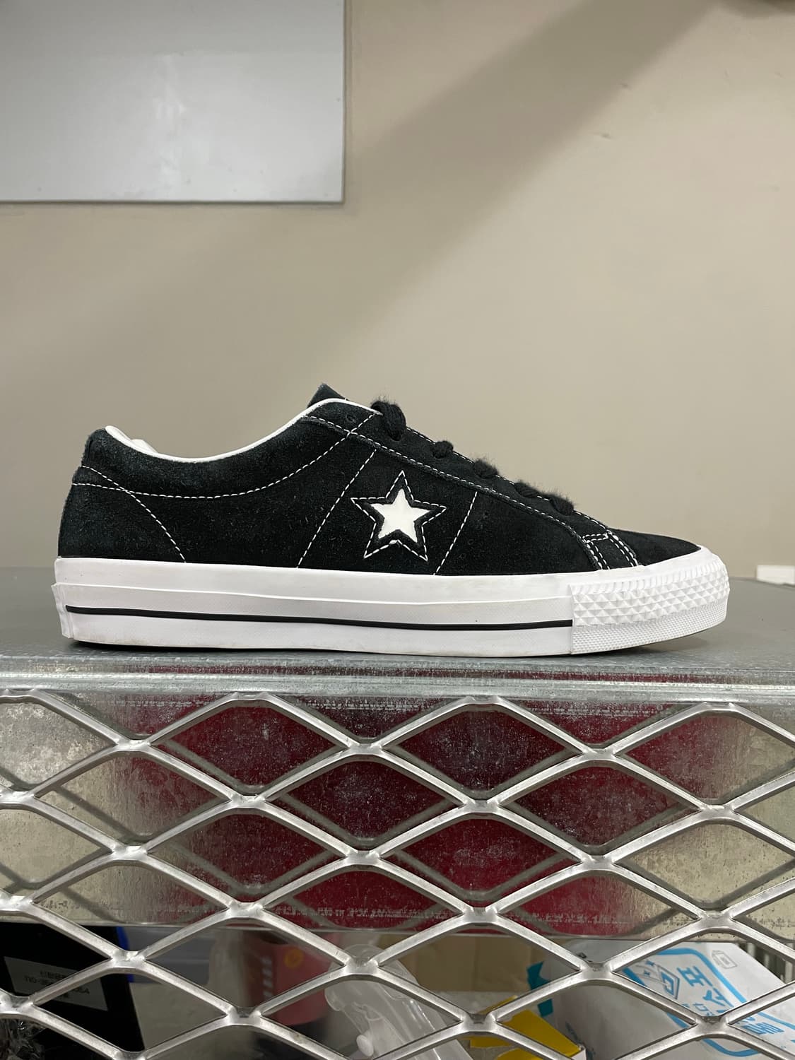 컨버스 원스타 스웨이드 블랙 250 상품이미지4