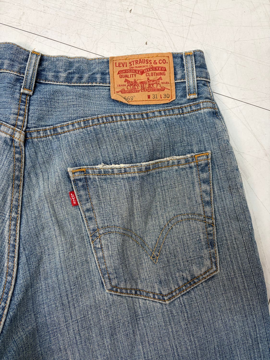a290) 31 리바이스 569 루즈스트레이트 상품이미지6