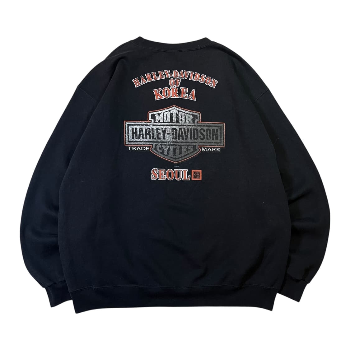 할리데이비슨 빅로고 맨투맨 상품이미지1