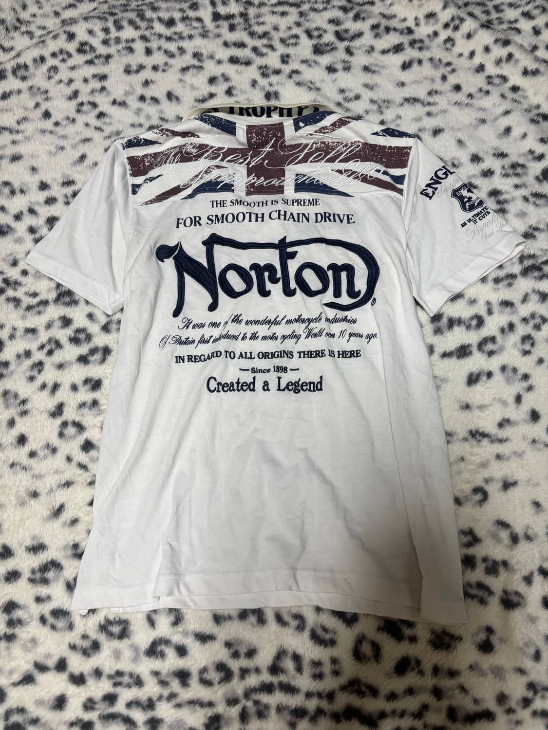 “Norton” Y2K Old Glory Print Tee 상품이미지1