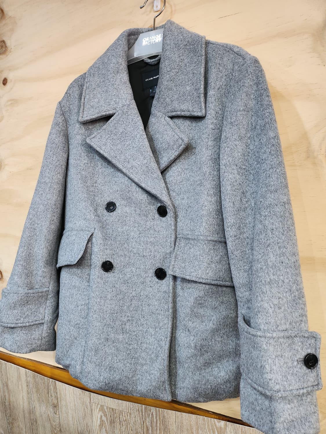 421) 클럽모나코 더블 버튼 숏 코트 상품이미지3