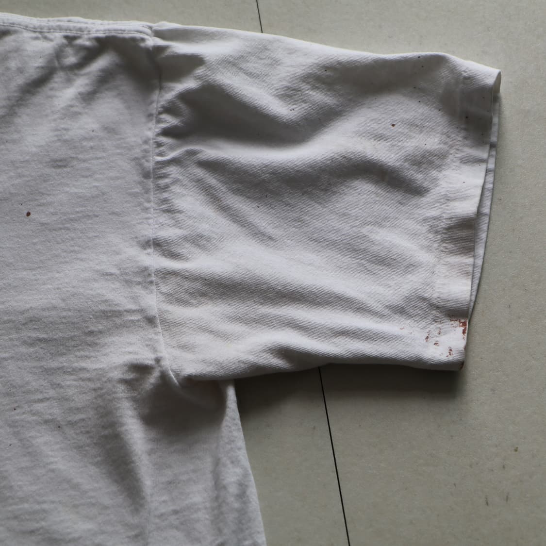 90s MADE IN USA 싱글스티치 빈티지 성조기 티셔츠 L 상품이미지4