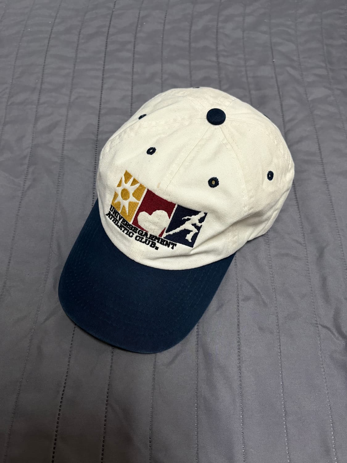 유니버스 가먼트 선샤인 러닝 워싱 볼캡 (네이비) 상품이미지1