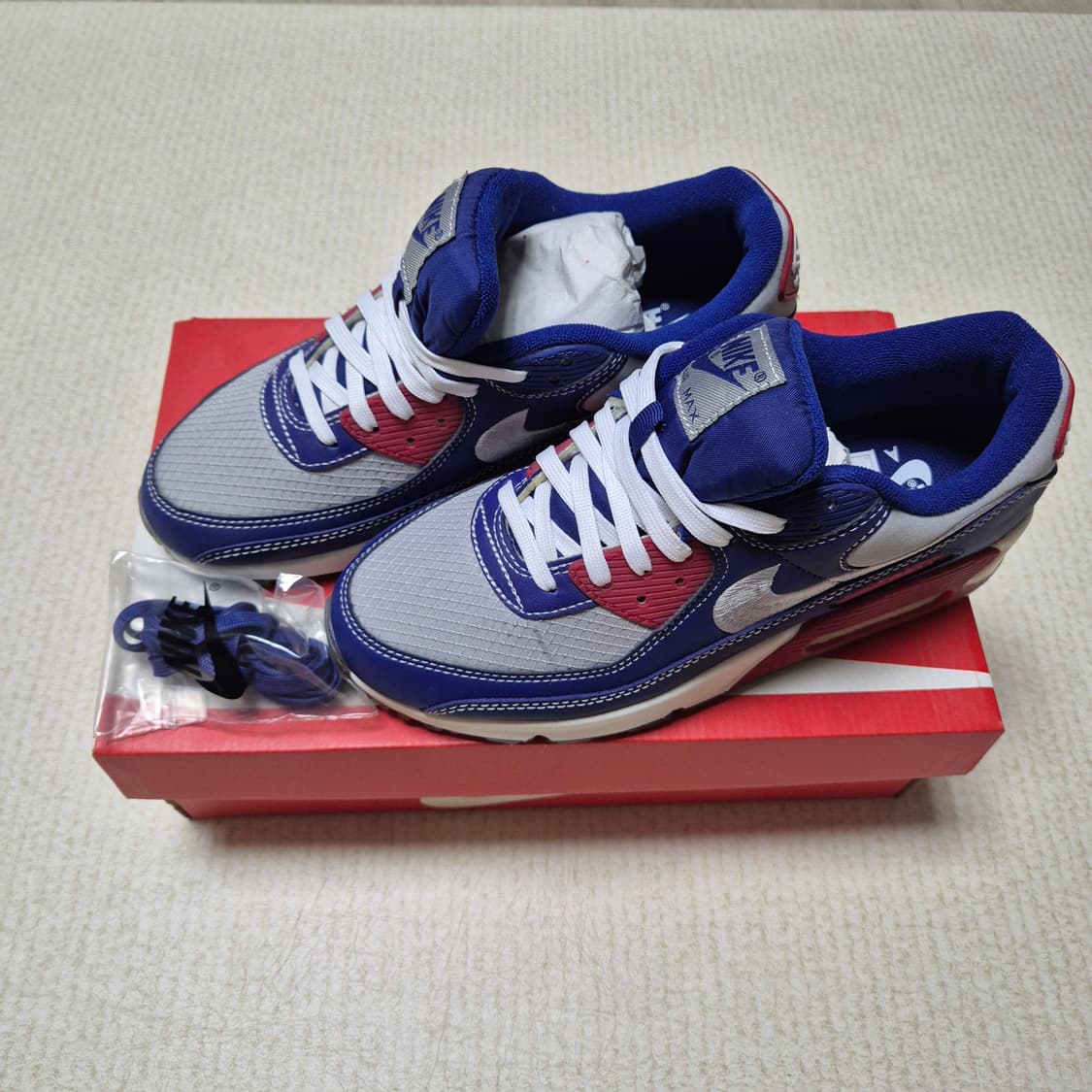 [250mm🔥] 나이키 에어맥스 90 파이럿 라디오 상품이미지6