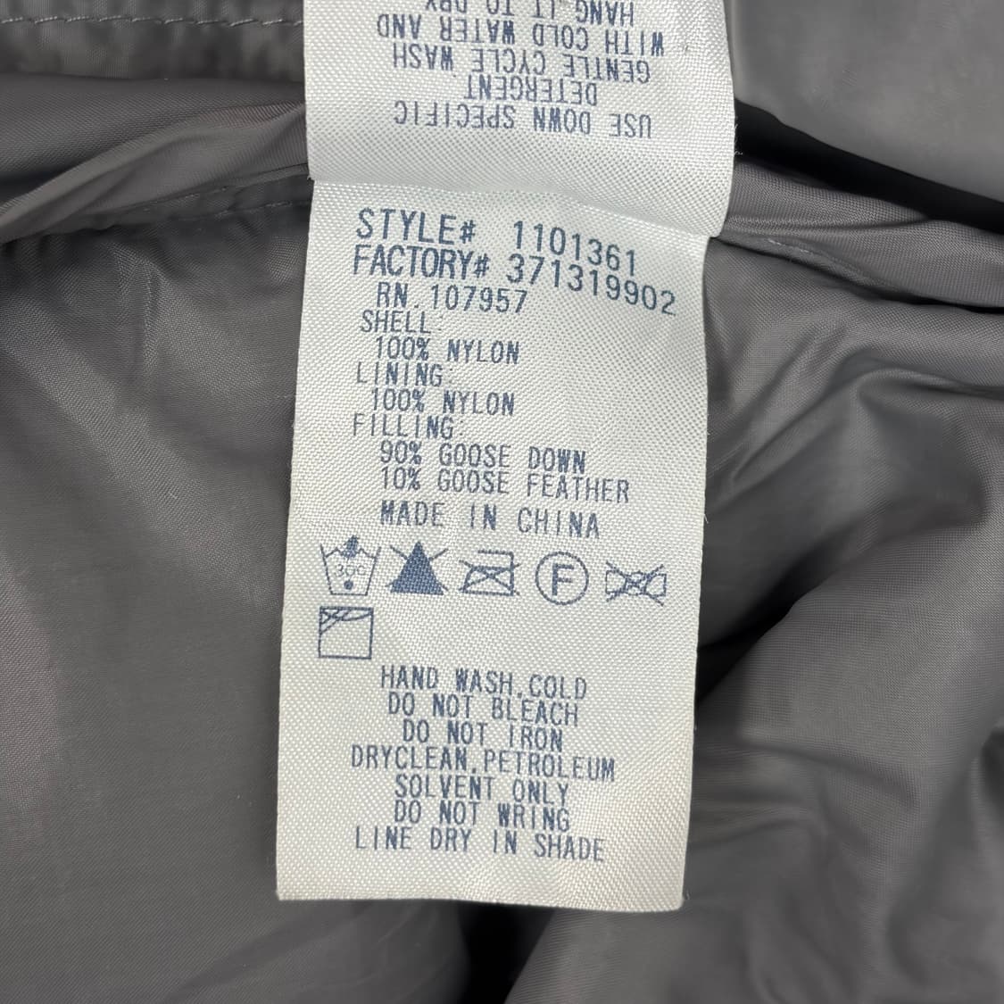 몽벨 라이트 알파인 다운 패딩 자켓 상품이미지8