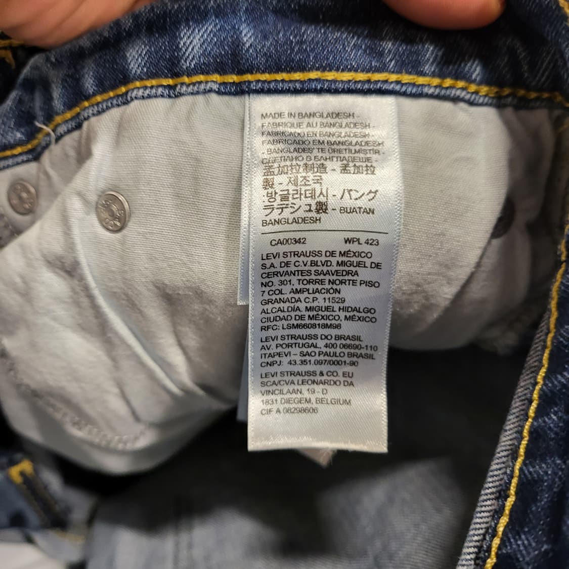 리바이스 데니즌 청바지 (35) 상품이미지9