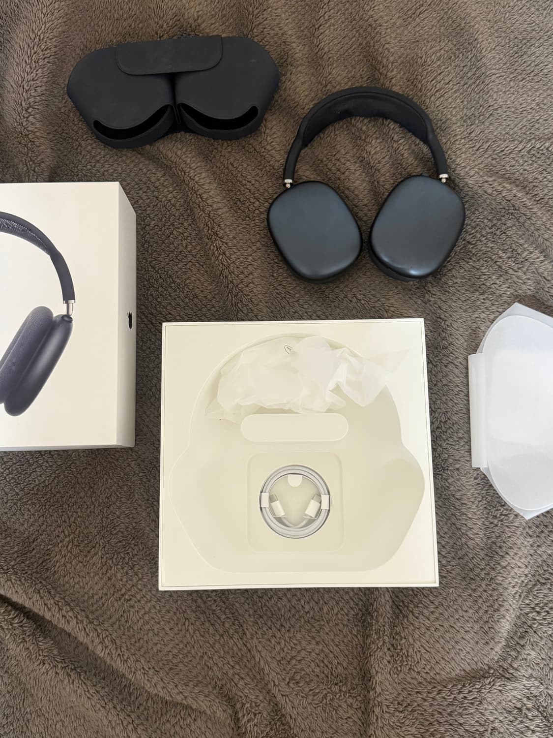 type-c 에어팟 맥스 미드나이트(애플케어플러스 ㅇ 26년10월까지) 상품이미지1