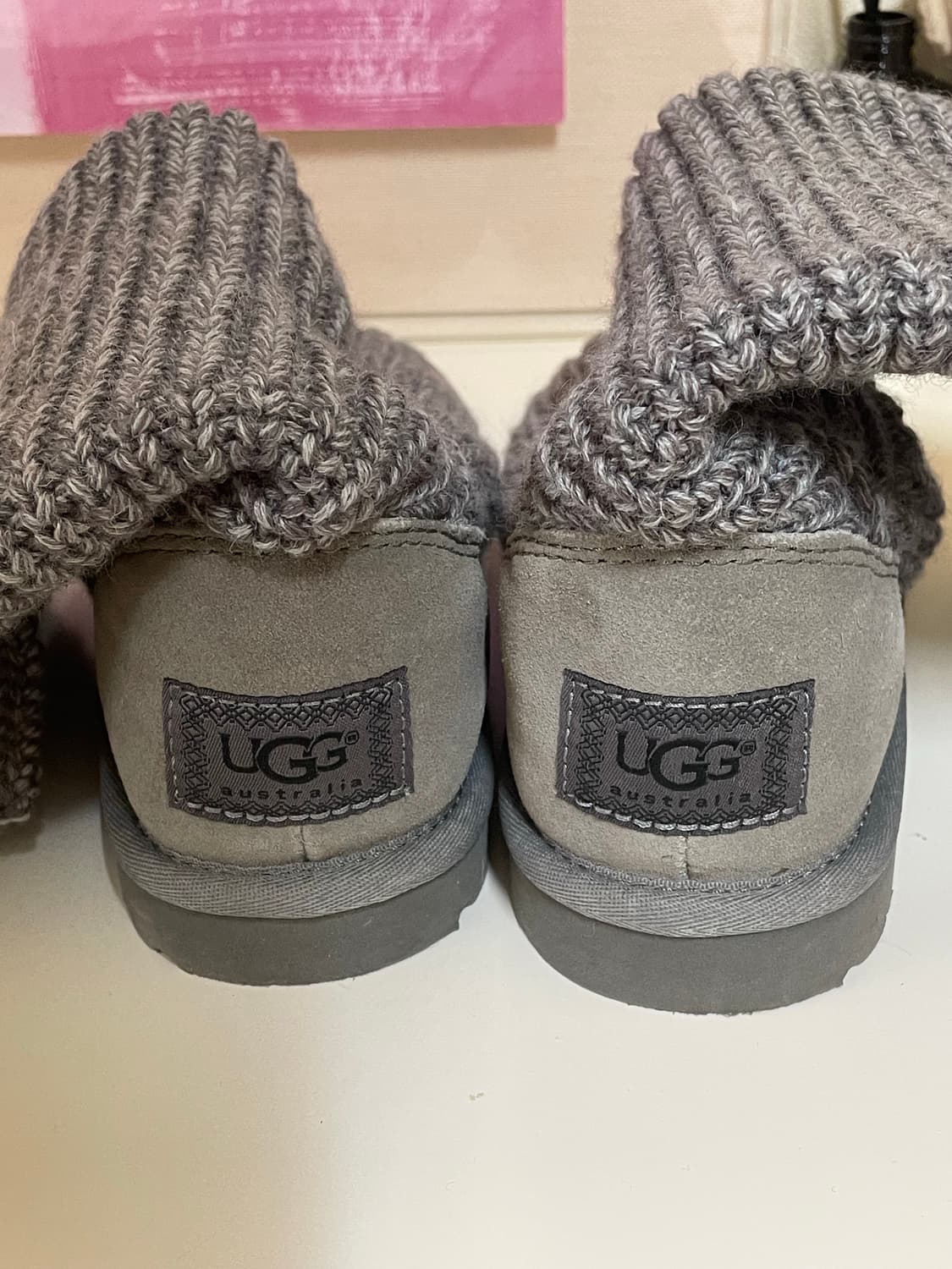 카디 니트 어그 부츠 그레이 230 상품이미지5