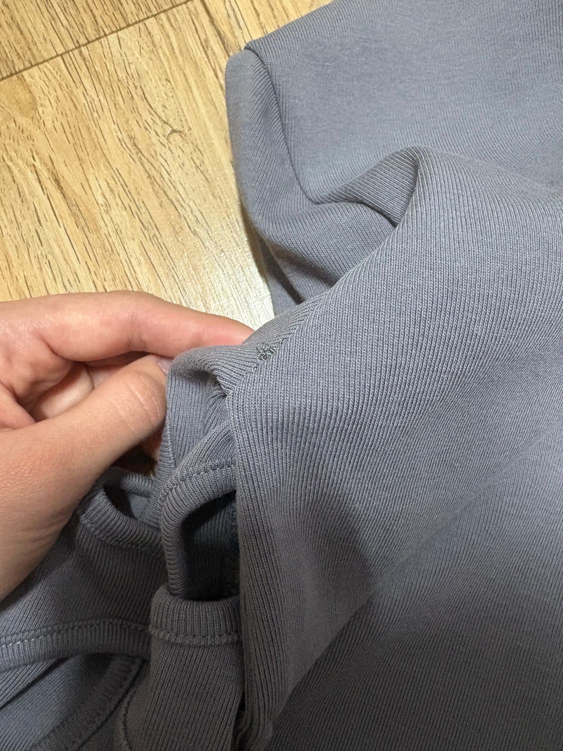 오들리워크샵 3-쿼터 컷아웃티 s 상품이미지3