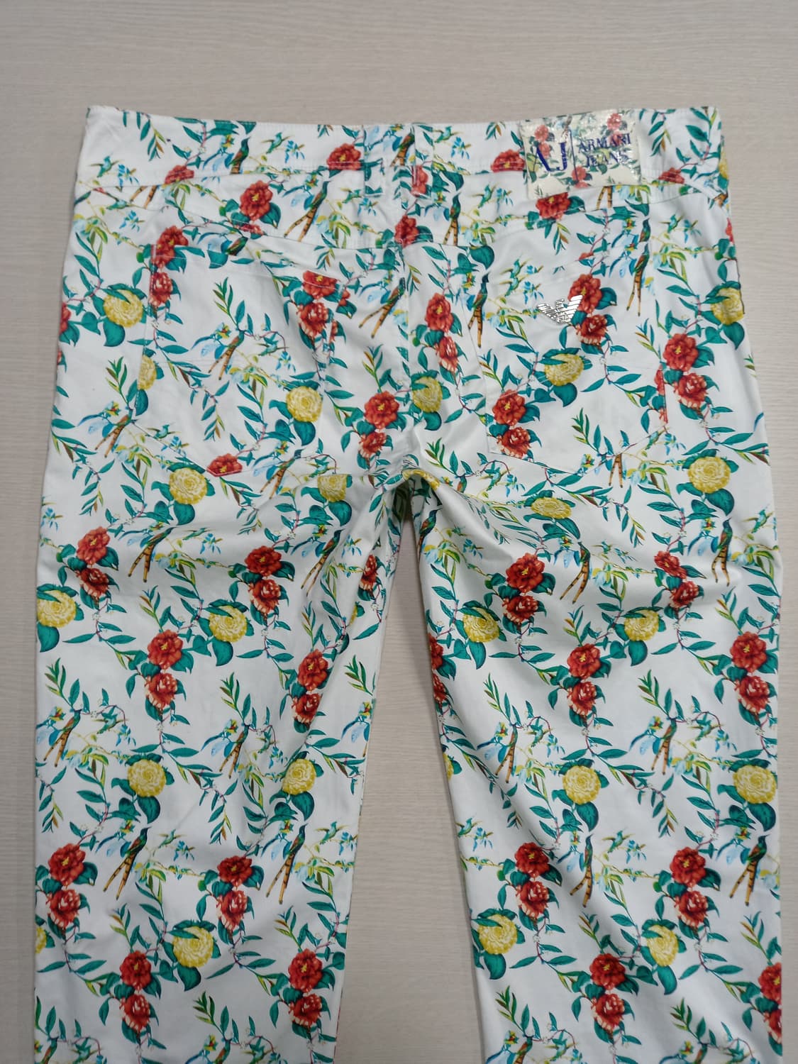 28 ARMANI JEANS 스판 플라워 치노 28-866 상품이미지4