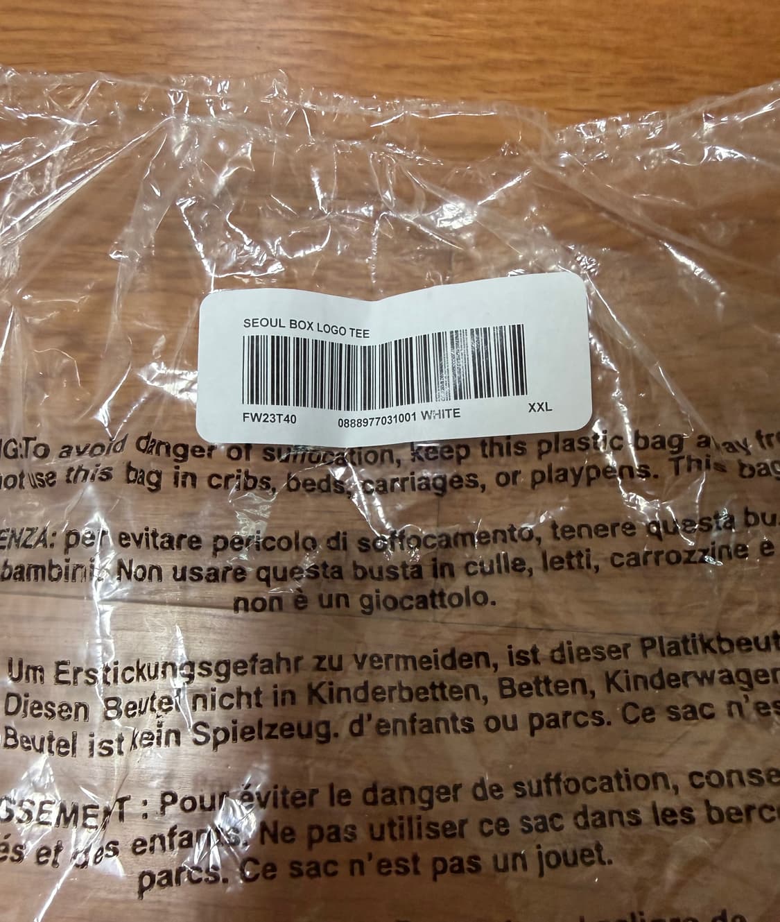 [XXL]슈프림 서울 박스로고 티셔츠 상품이미지6