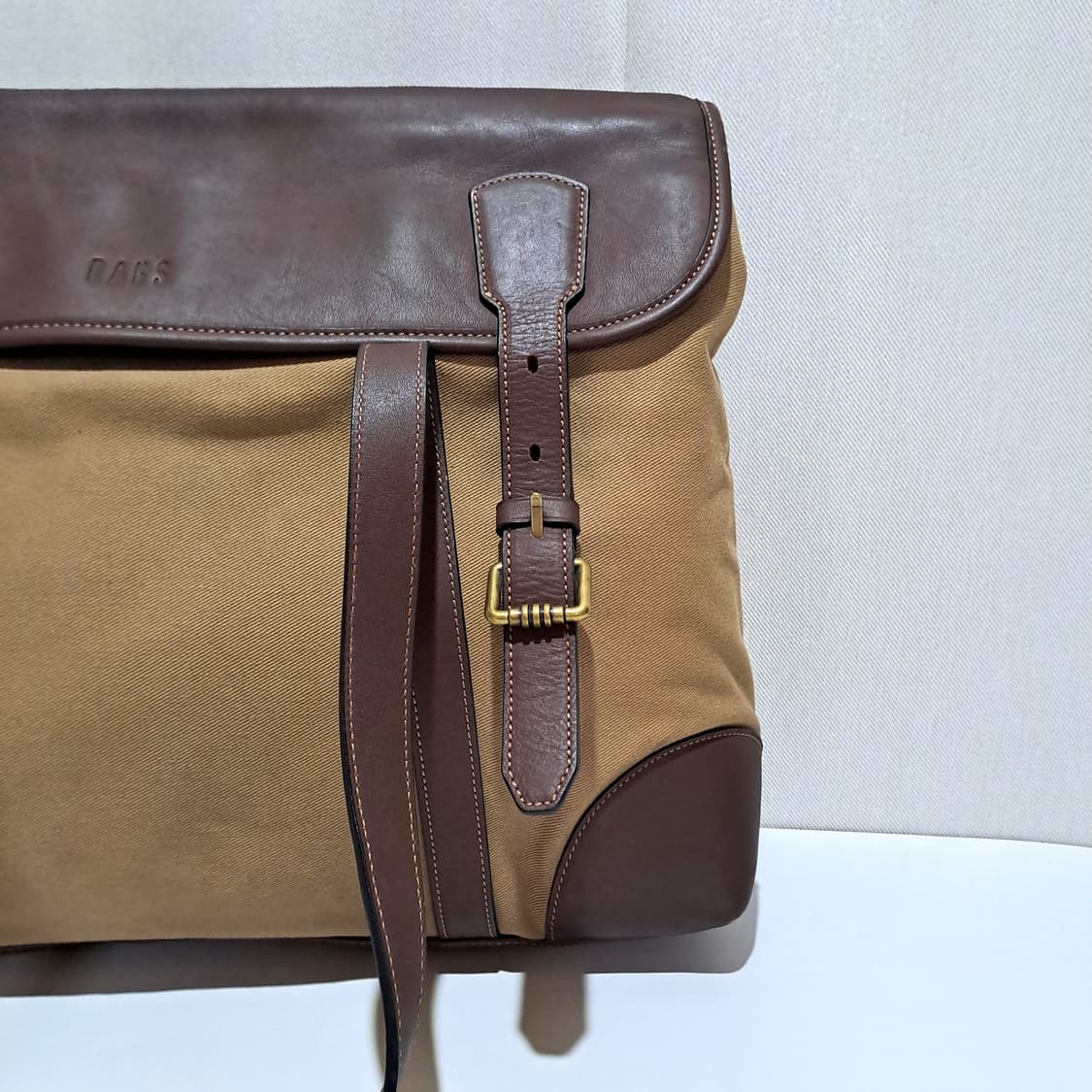 (택포) 닥스 가죽 배색 토트 숄더백 A1001 상품이미지3