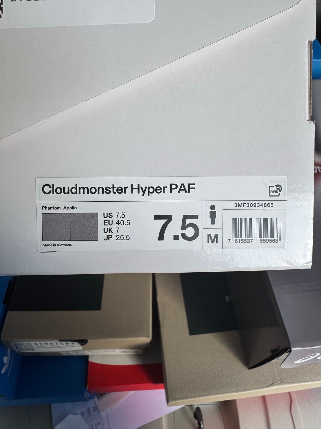 [255] 온러닝 x 포스트아카이브팩션 클라우드몬스터하이퍼 아폴로 상품이미지2