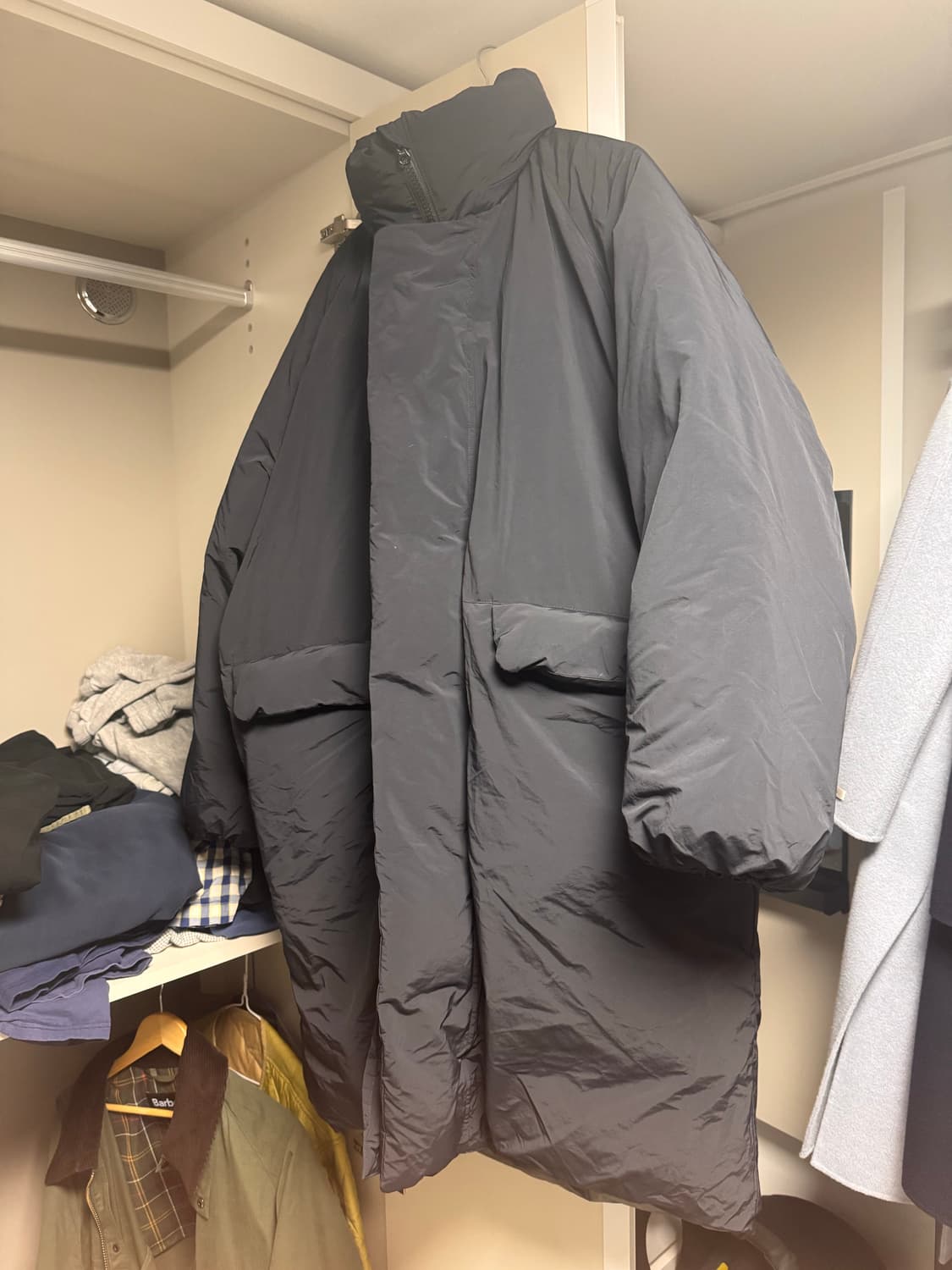 토마스모어 몬스터 파카 - 블랙, L사이즈 상품이미지3