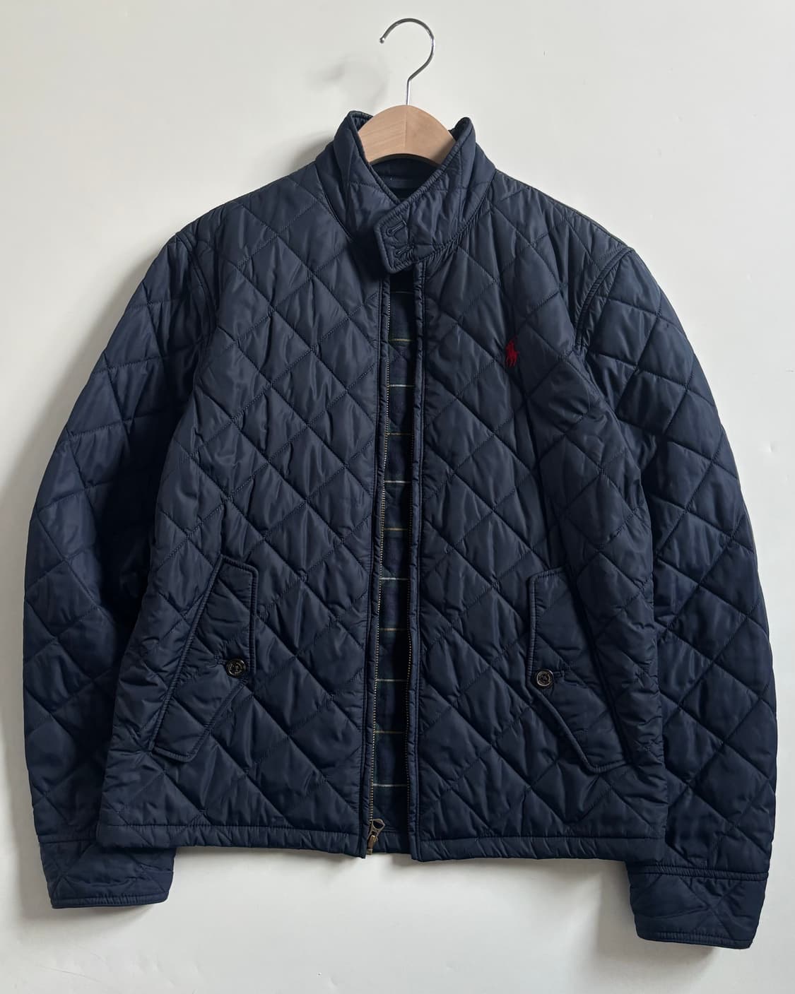 Polo 폴로 랄프로렌 신형 레드포니 네이비컬러 퀼팅 자켓 상품이미지2