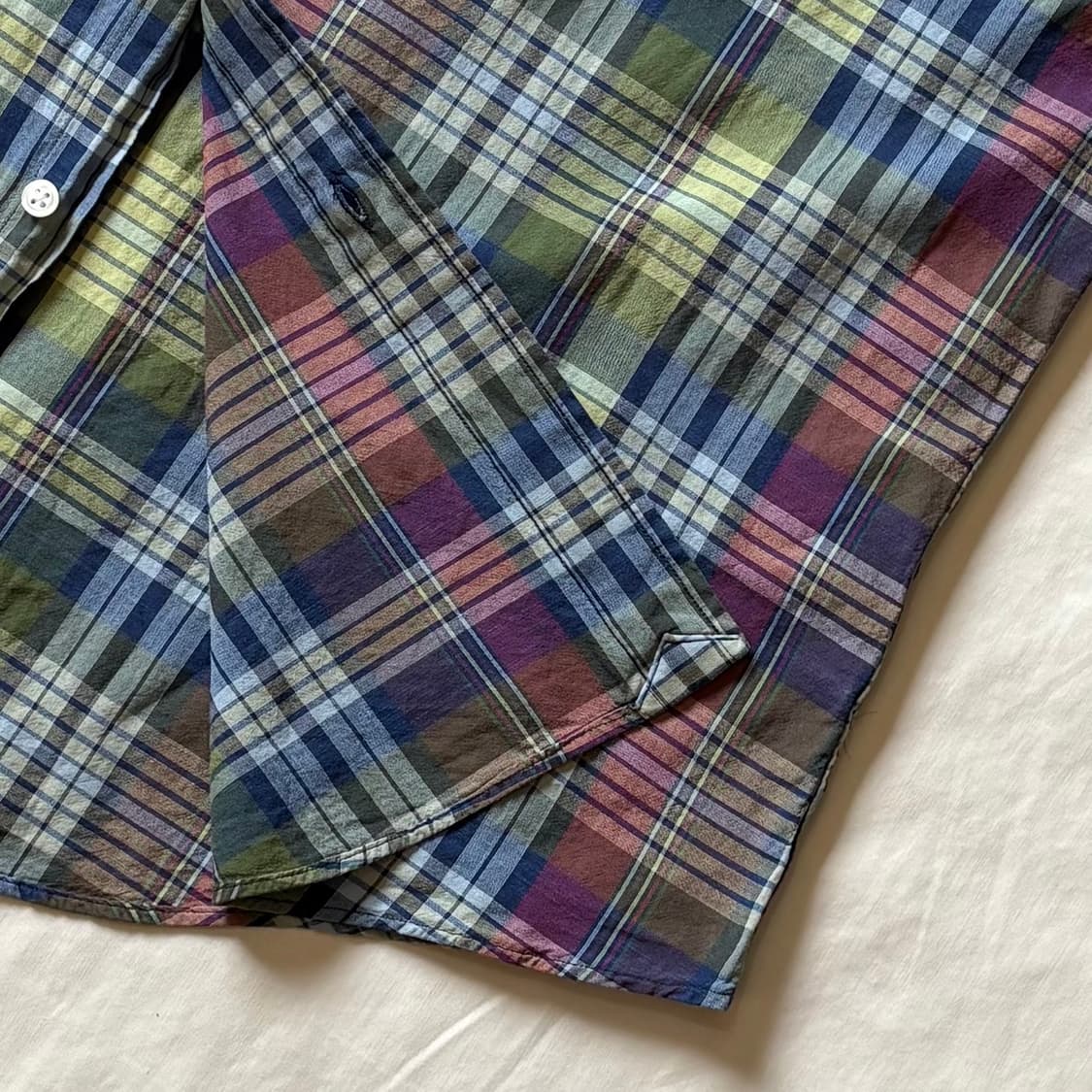 [L/105-107] 폴로 오리지널 마드라스 BD 셔츠 상품이미지5