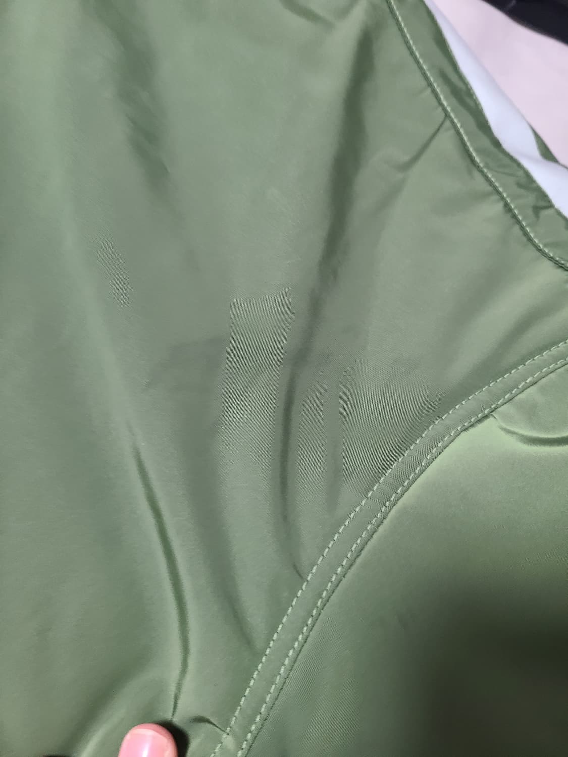 [S] 준태킴 juntaekim 카키 봄버 자켓 상품이미지5