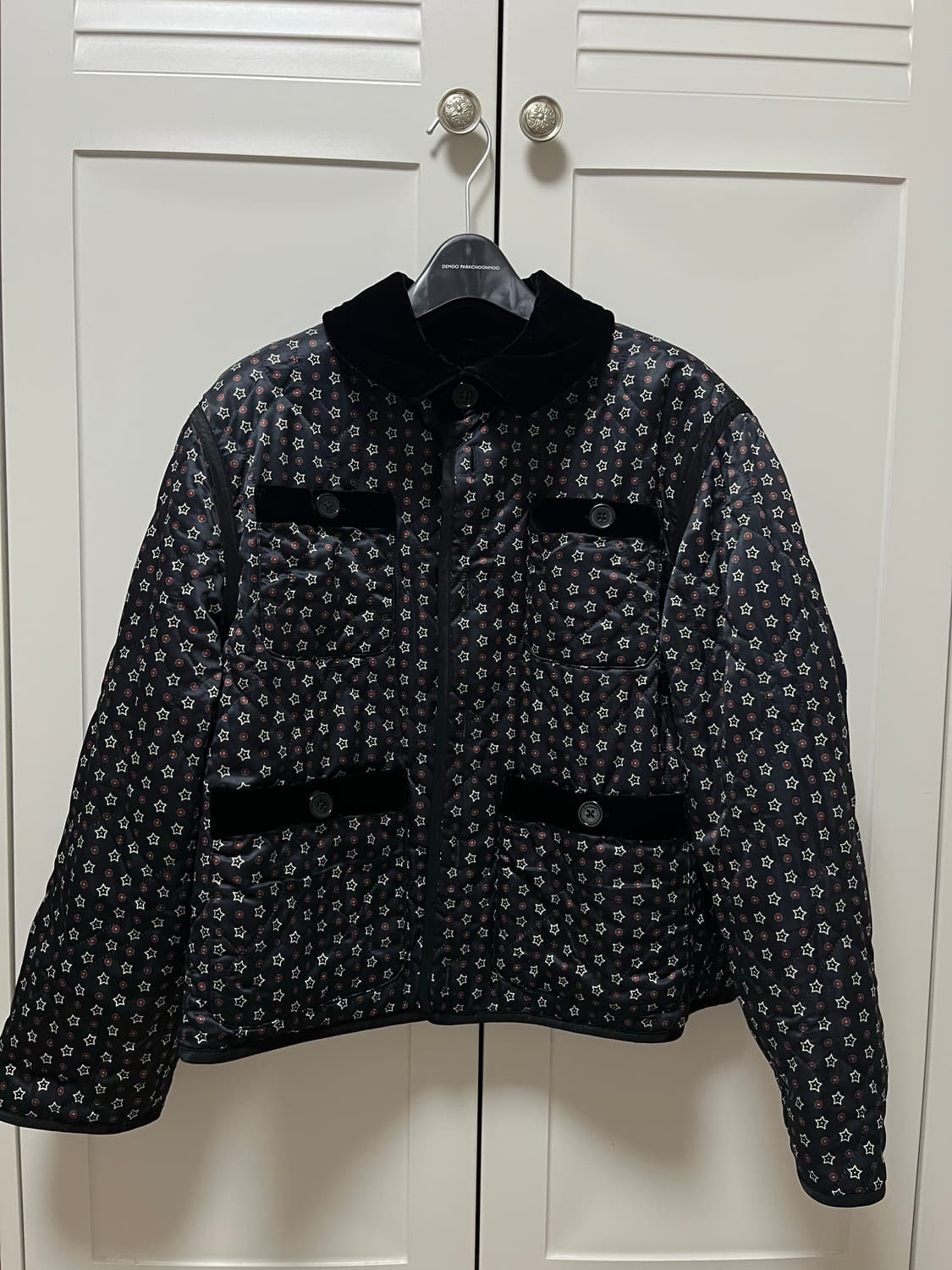 산드로 리버시블 퀼팅 자켓 상품이미지4