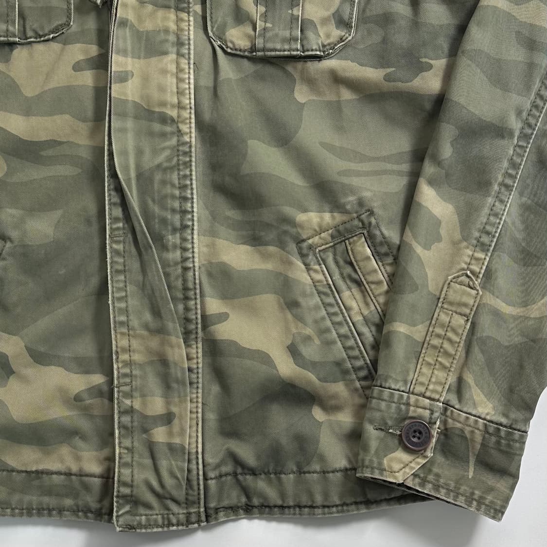 아베크롬비 카모 하이넥 자켓 상품이미지4