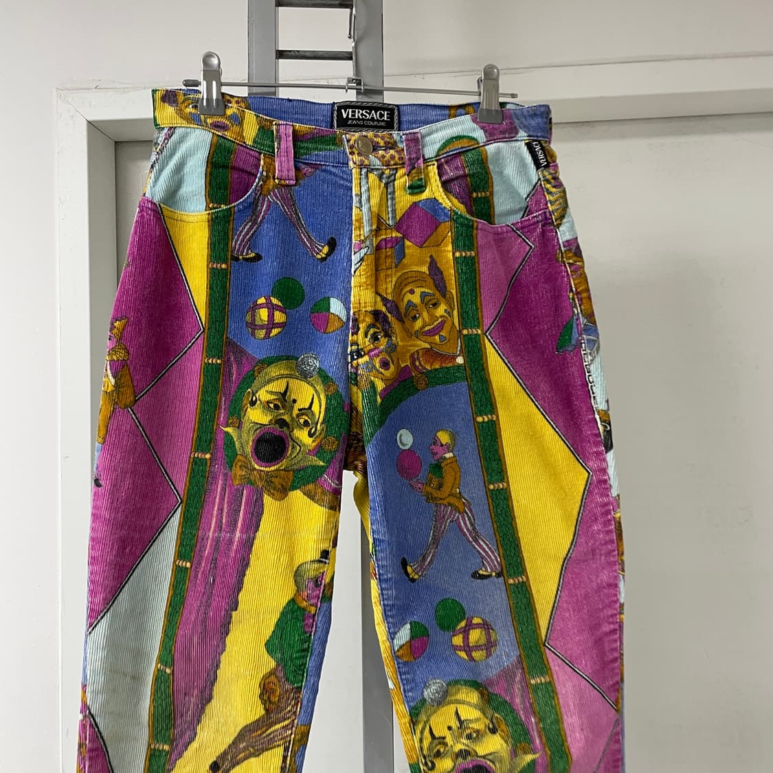 베르사체 패턴 데님 팬츠 -(W) 상품이미지2