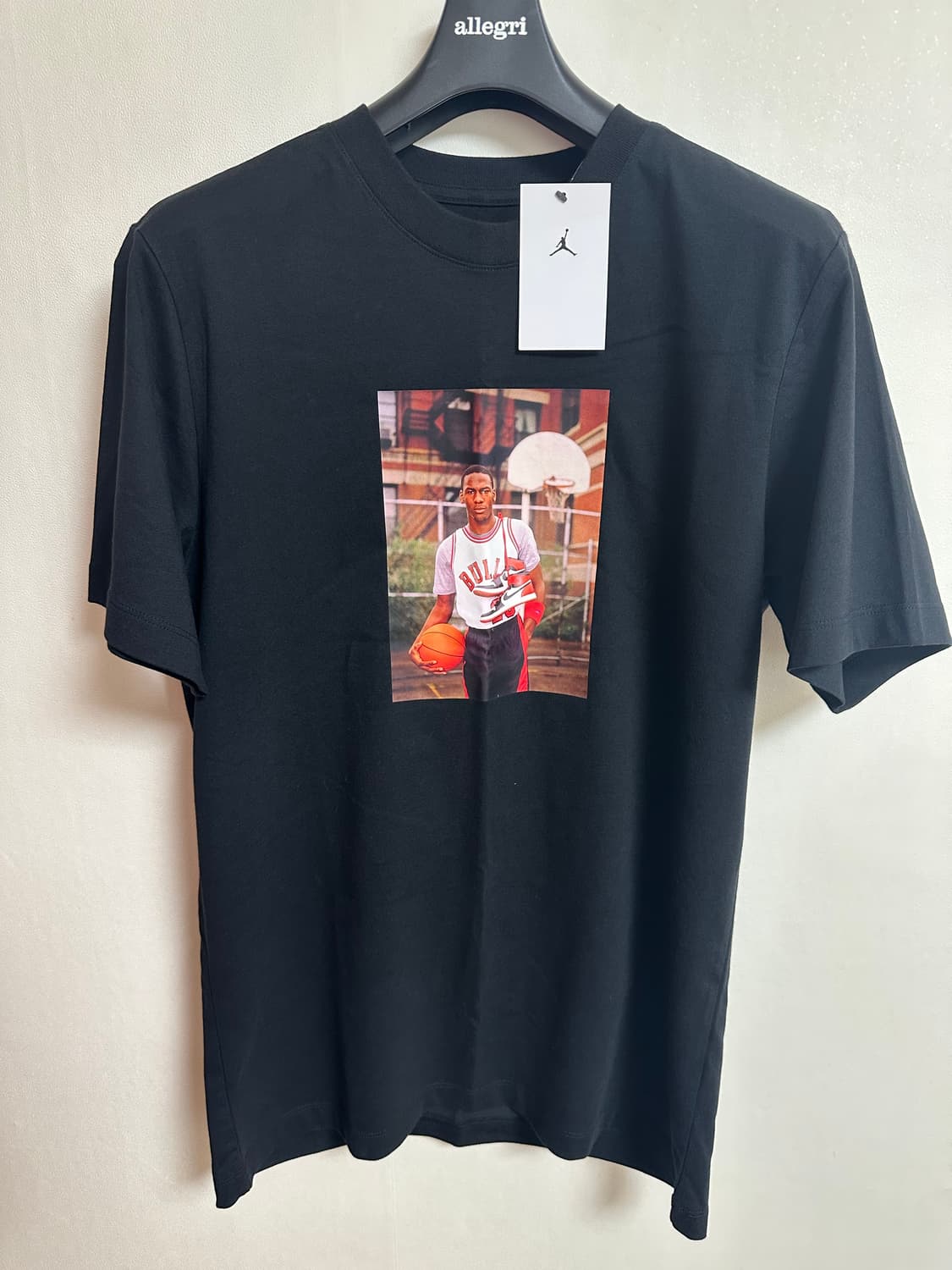 조던 블랙 반팔 티셔츠 새제품 상품이미지1