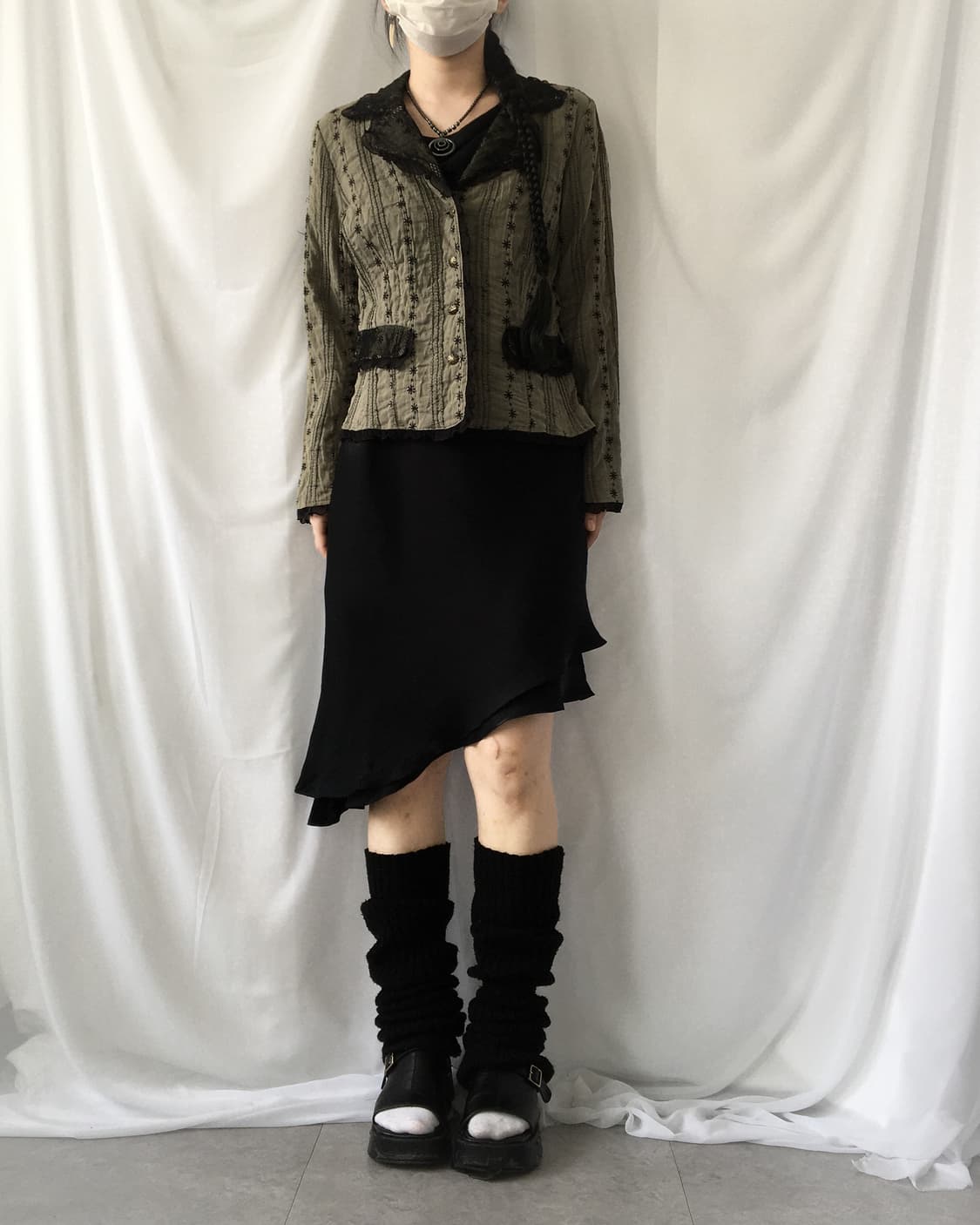 Embroidery pattern point jacket 상품이미지1
