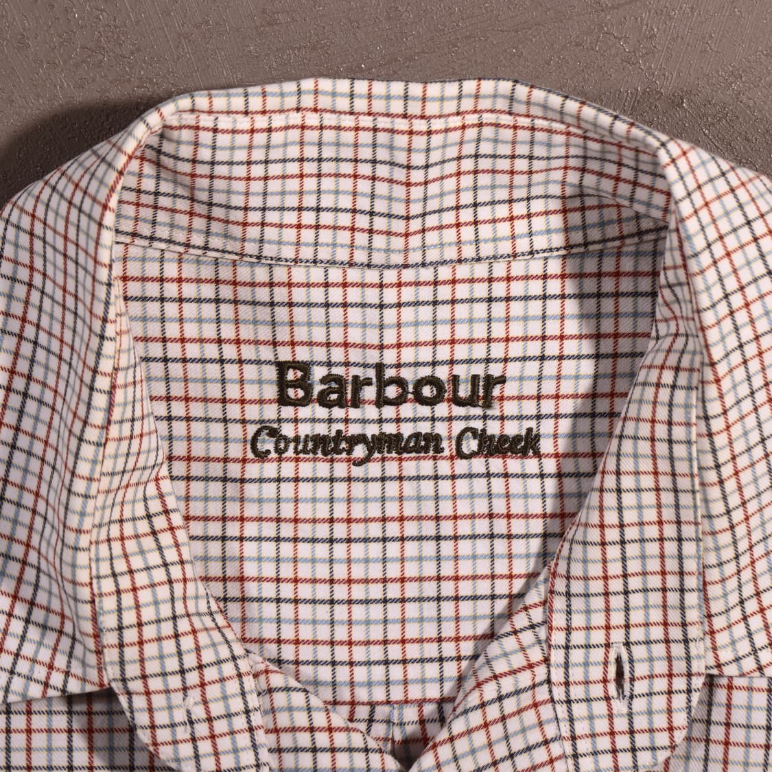 바버 체크셔츠 상품이미지4