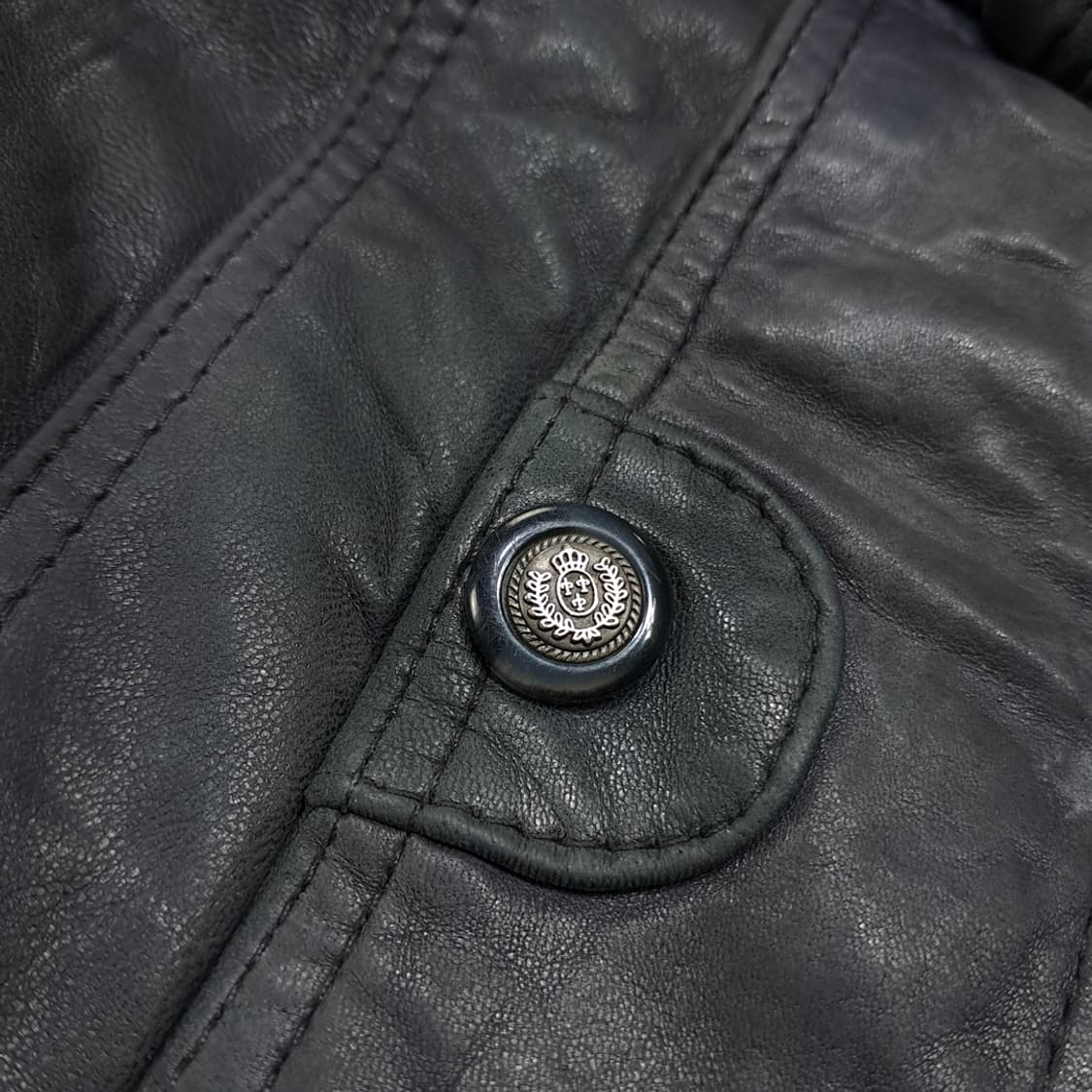 CL762 XL 로버앤레이크스 90s 양가죽 퀼팅 자켓 점퍼 상품이미지5