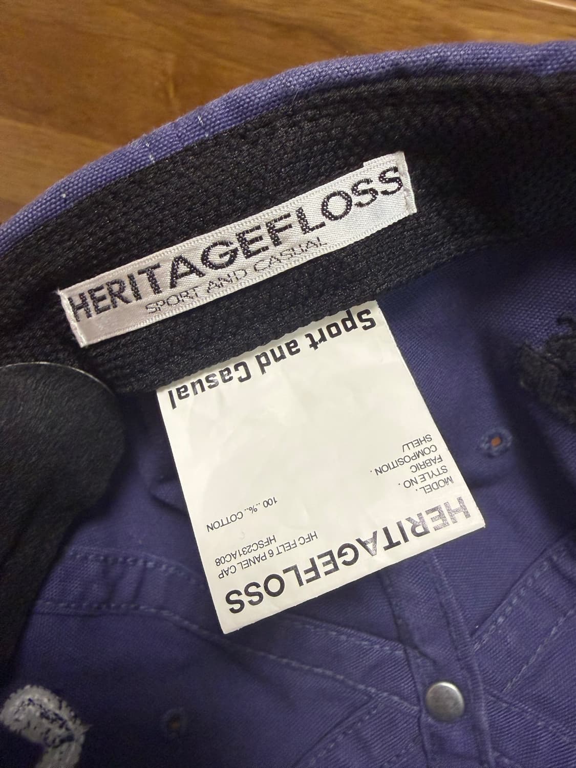 헤리티지 플로스 볼캡 상품이미지3