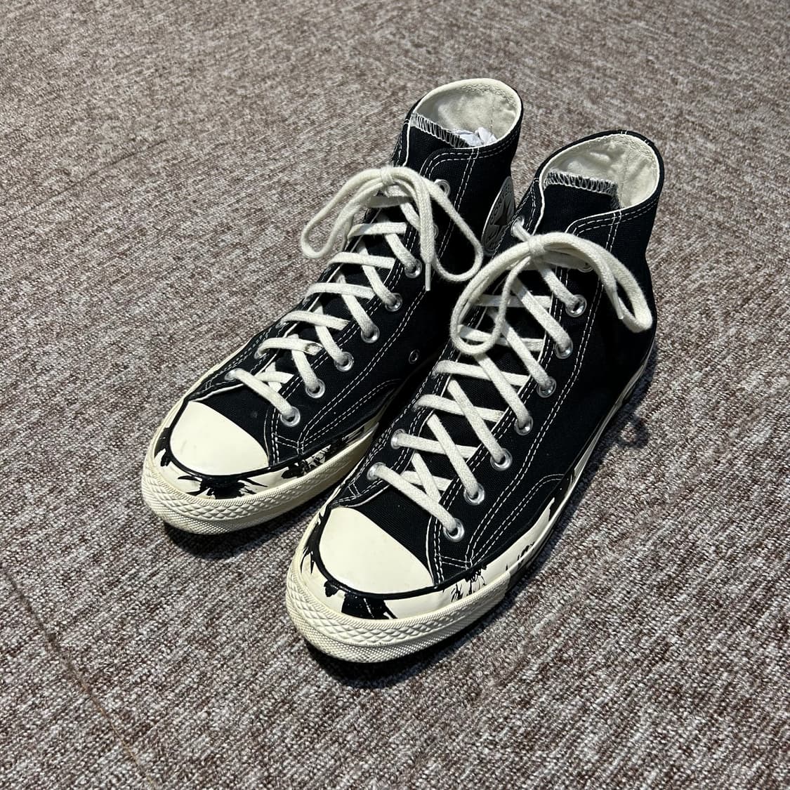 275) 컨버스 척테일러 척70 하이 블랙 스니커즈  상품이미지4