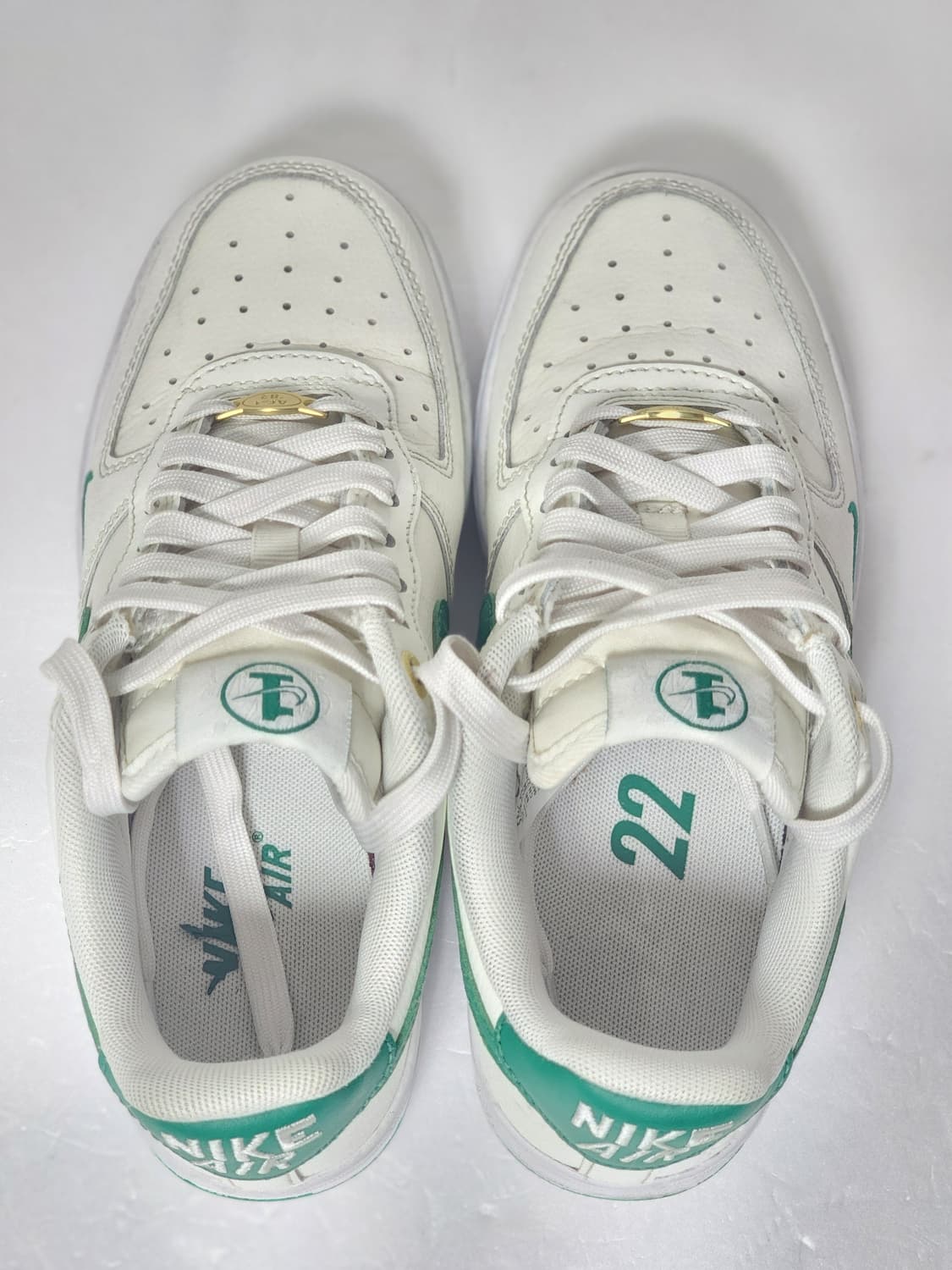 나이키 에어포스 1 40주년 흰/녹 상품이미지5