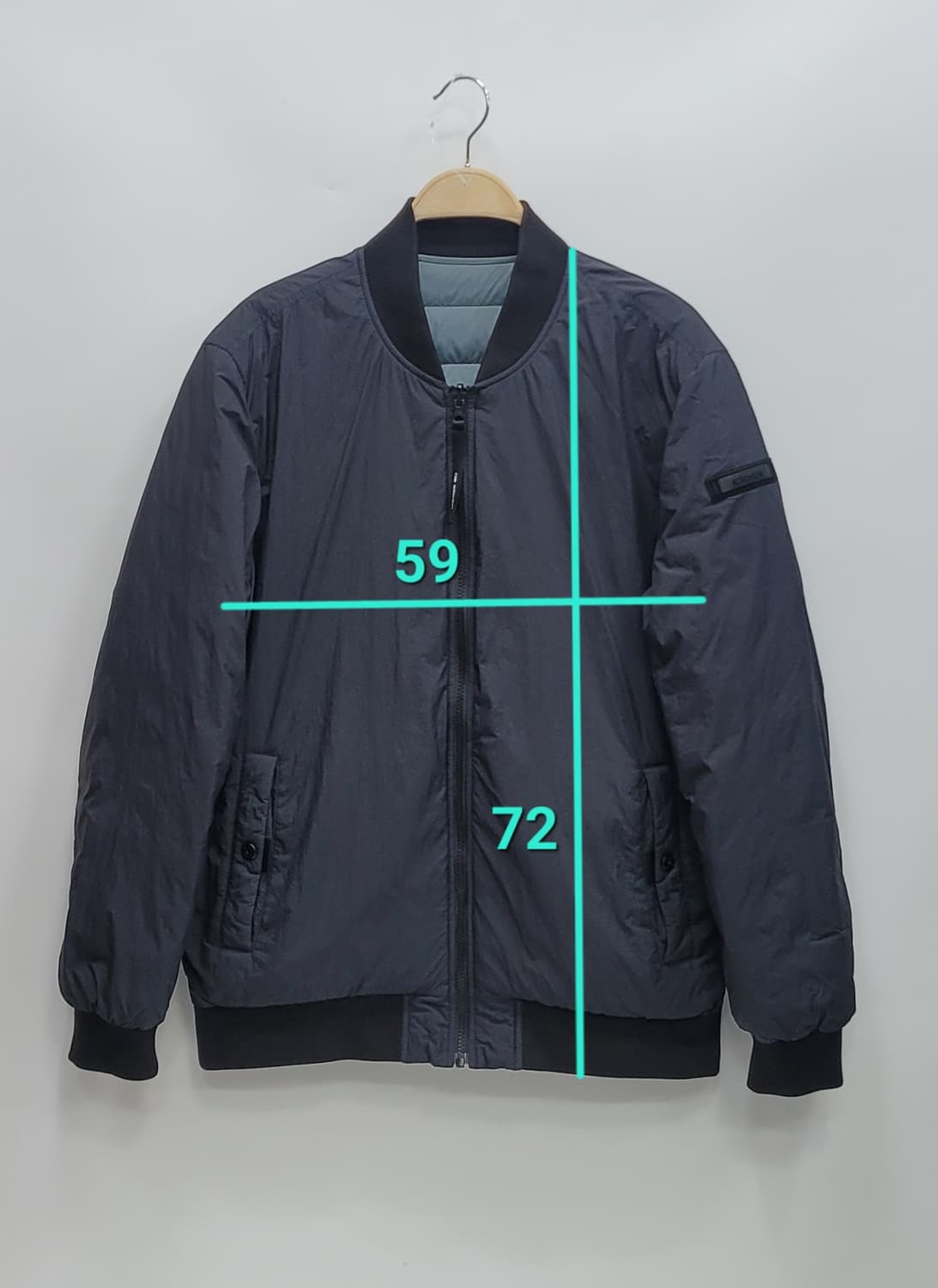 EIDER 20FW 아이더 리버시블 구스 다운 패딩 블루종 / 남 XL
 상품이미지10