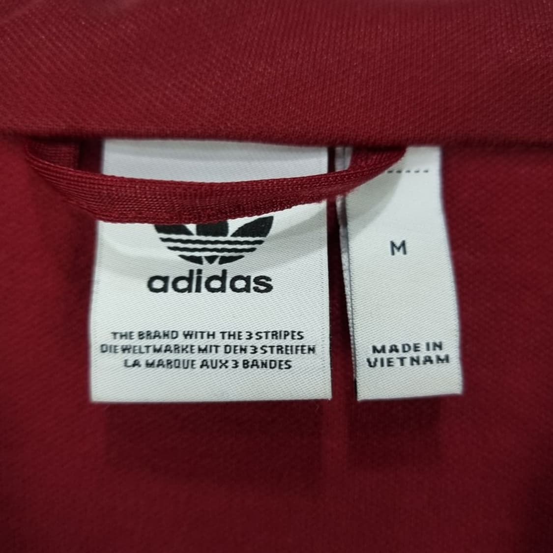 [아디다스] 베켄바우어 져지 트랙탑 집업 자켓 버건디 M19514 상품이미지8