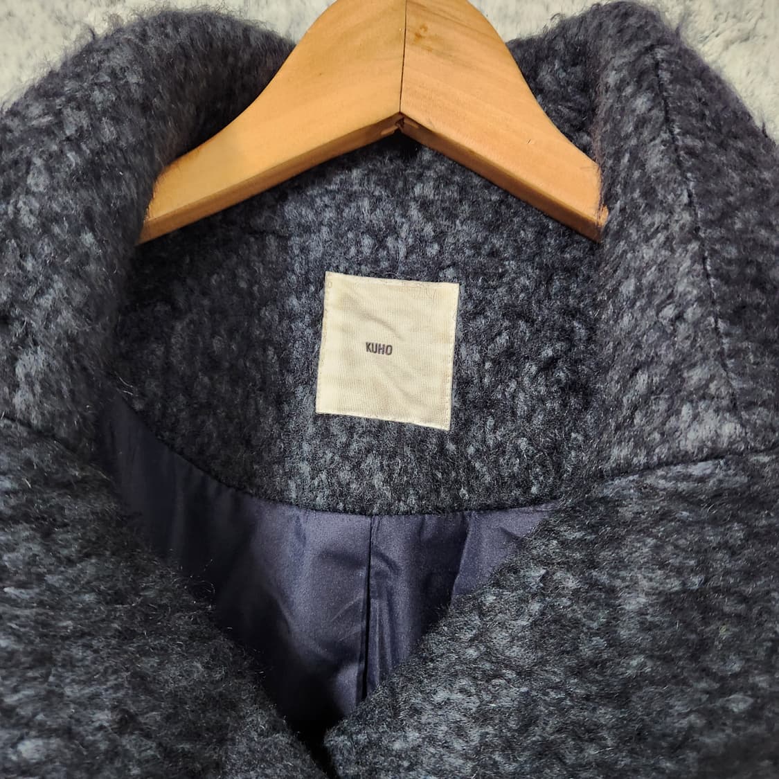 H403 [85-94-160] KUHO 구호 여성 니트 코트
 상품이미지2