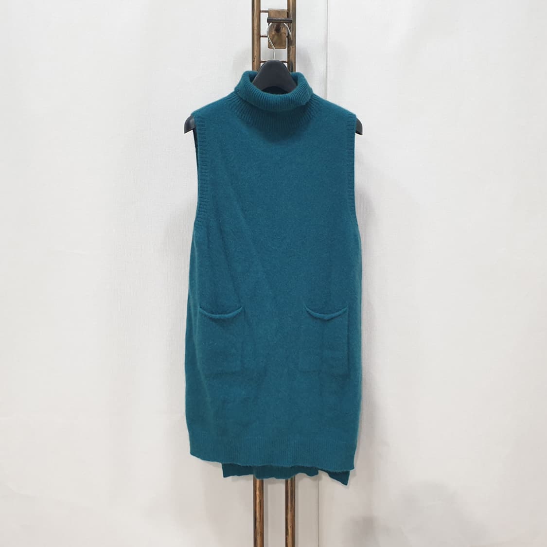 Leesense 리센스 홀가먼트 니트 롱 베스트 55 상품이미지1