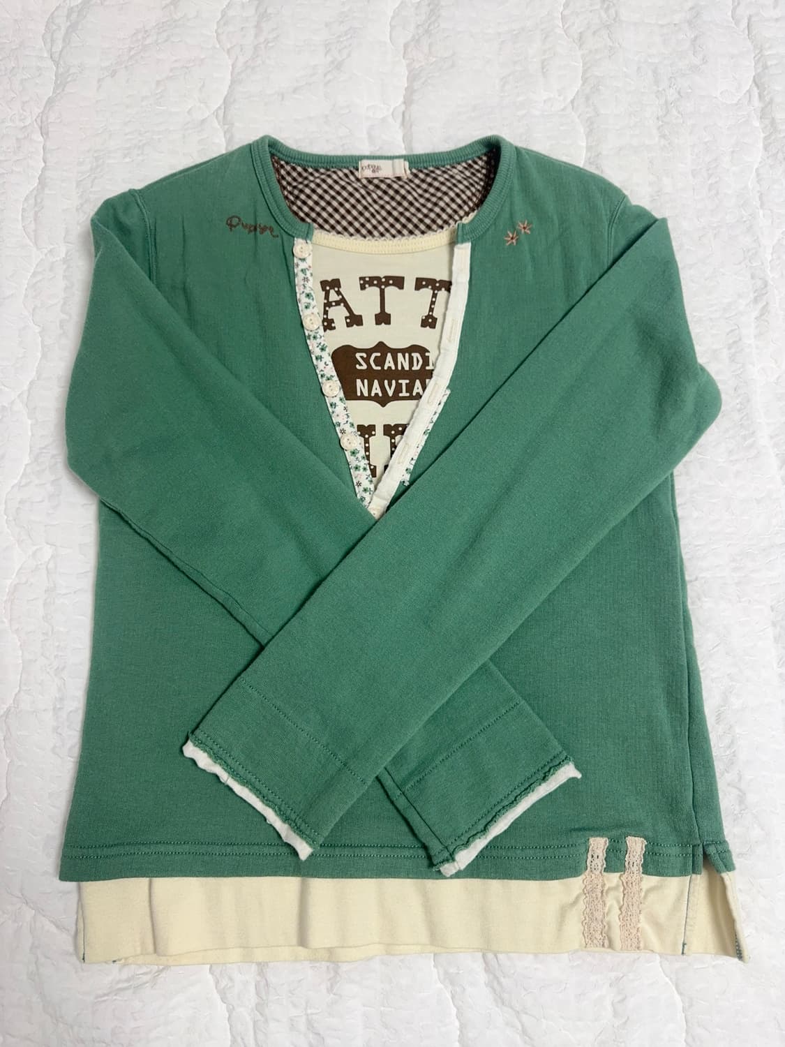 vintage leyered tee 상품이미지1