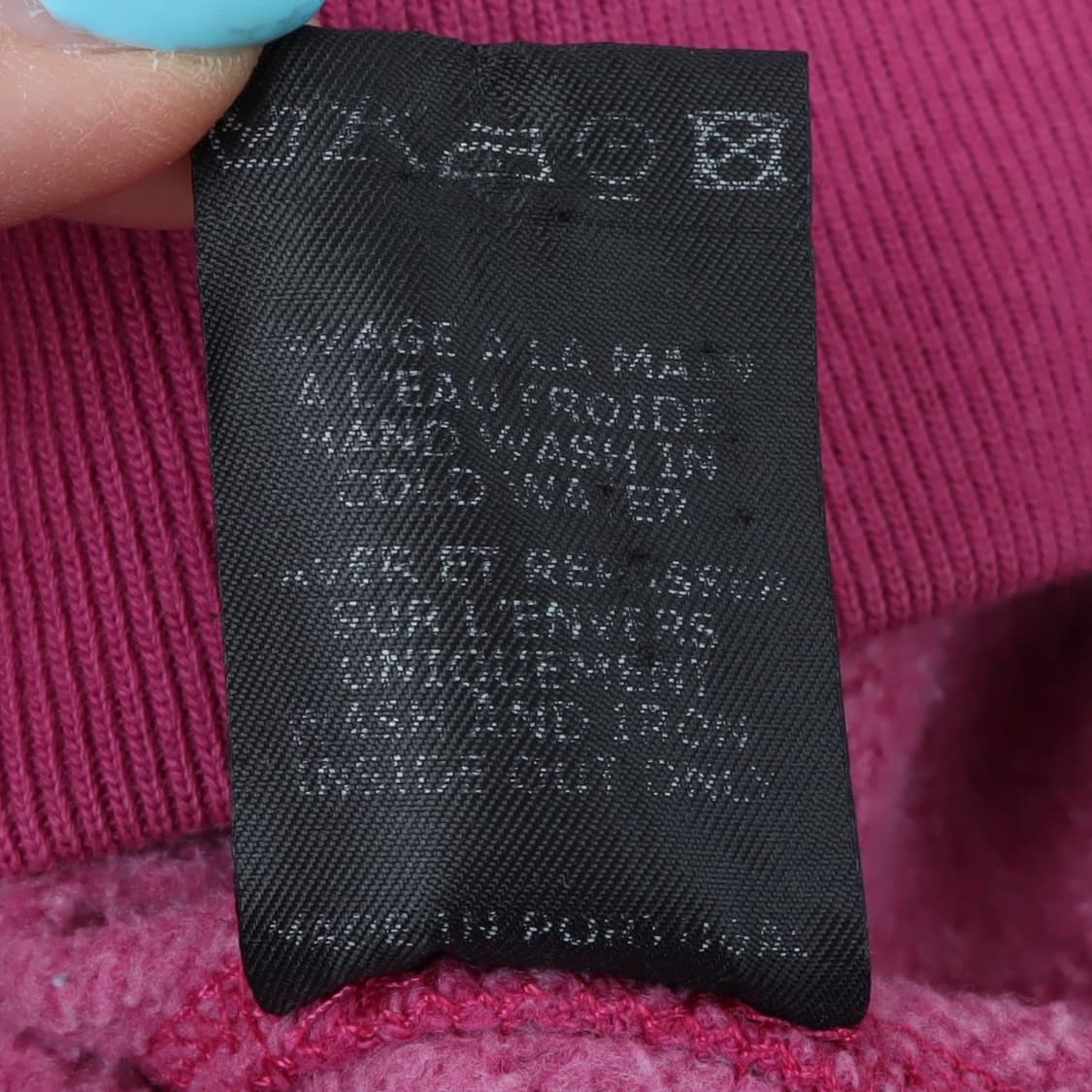 이자벨마랑 모비 벨벳 로고 크루넥 스웻셔츠 상품이미지9